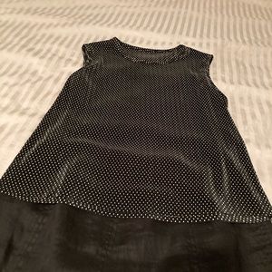 Black and white tunic